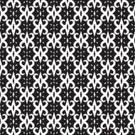 Abstract seamless pattern in black and white N19