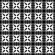 Abstract seamless pattern in black and white N21