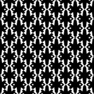 Abstract seamless pattern in black and white N22