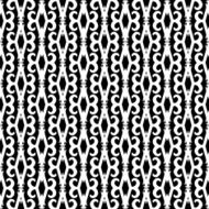 Abstract seamless pattern in black and white N26