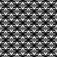 Abstract seamless pattern in black and white N29