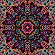 Abstract Tribal vintage ethnic seamless pattern ornamental N6