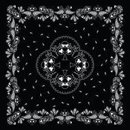 black bandanna
