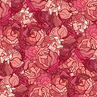 Seamless roses pattern N2