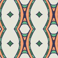 Abstract seamless ornament pattern kaleidoscope effect