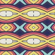 Abstract seamless ornament pattern kaleidoscope effect N15