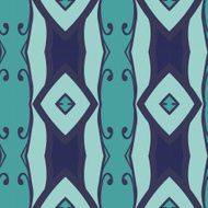 Abstract seamless ornament pattern kaleidoscope effect N17