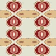 Abstract seamless ornament pattern kaleidoscope effect N20
