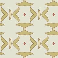 Abstract seamless ornament pattern kaleidoscope effect N21
