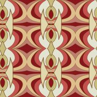 Abstract seamless ornament pattern kaleidoscope effect N22
