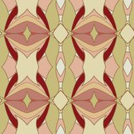 Abstract seamless ornament pattern kaleidoscope effect N24