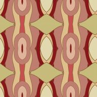 Abstract seamless ornament pattern kaleidoscope effect N26