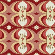 Abstract seamless ornament pattern kaleidoscope effect N33