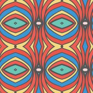 Abstract seamless ornament pattern kaleidoscope effect N44
