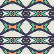 Abstract seamless ornament pattern kaleidoscope effect N68