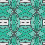 Abstract seamless ornament pattern kaleidoscope effect N73