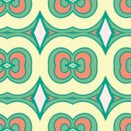 Abstract seamless ornament pattern kaleidoscope effect N80