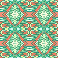 Abstract seamless ornament pattern kaleidoscope effect N84