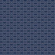 Seamless pattern with abstract simple flowers