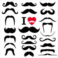 Moustaches set N2