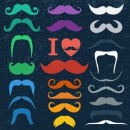 Moustaches set N7