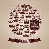 Crowns vintage set N2