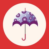 Umbrella theme elements vector eps N10