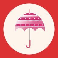 Umbrella theme elements vector eps N11