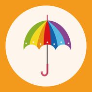 Umbrella theme elements vector eps N12