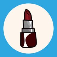 lipstick theme elements vector eps N4