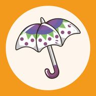 Umbrella theme elements vector eps N13