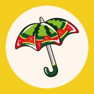 Umbrella theme elements vector eps N15