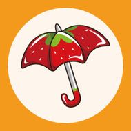 Umbrella theme elements vector eps N16