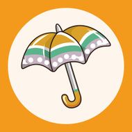 Umbrella theme elements vector eps N17