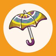 Umbrella theme elements vector eps N20