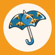 Umbrella theme elements vector eps N22