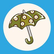 Umbrella theme elements vector eps N23