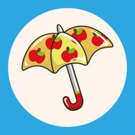 Umbrella theme elements vector eps N24