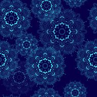 Seamless Pattern mandala N4