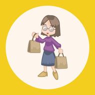 shopper theme elemets vector eps N6