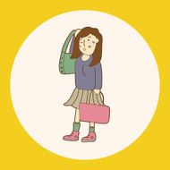 shopper theme elemets vector eps N18