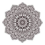 Ornament beautiful card N4