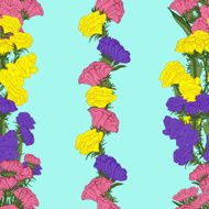 Seamless Floral Pattern N504
