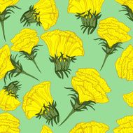 Seamless Floral Pattern N507