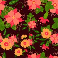 Seamless Floral Pattern N510