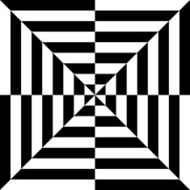 design element black and white squares seamless pattern