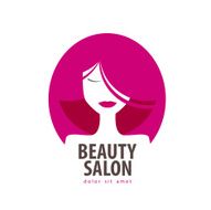 beauty vector logo design template cosmetic makeup or girl woman