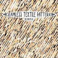 Seamless vector ink drawn textile pattern N9