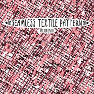 Seamless vector ink drawn textile pattern N13