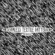 Seamless vector ink drawn textile pattern N19